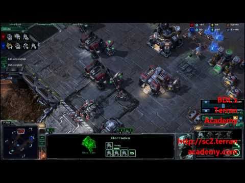 BDLTA - Battle Report #1: VS Terran Very Hard AI - Starcraft 2