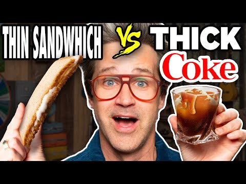 Thin Foods vs. Thick Drinks Taste Test