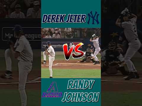 Derek Jeter Faces Randy Johnson 2000 #MLB All-Star Game #baseball