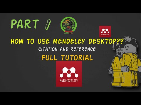 How to insert CITATION and REFERENCE using MENDELEY DESKTOP Full Tutorial in Nepali Part 1 AgriLearn