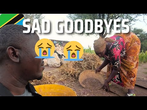 😭 "Sad Goodbyes… Leaving the Village I Love Was HEARTBREAKING! 💔🇹🇿"