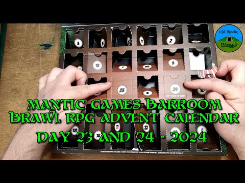 Mantic Games BarRoom Brawl RPG Advent Calendar Day 23 AND 24 - 2024