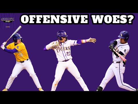 LSU baseball takes series from Omaha, but are there offensive concerns?!