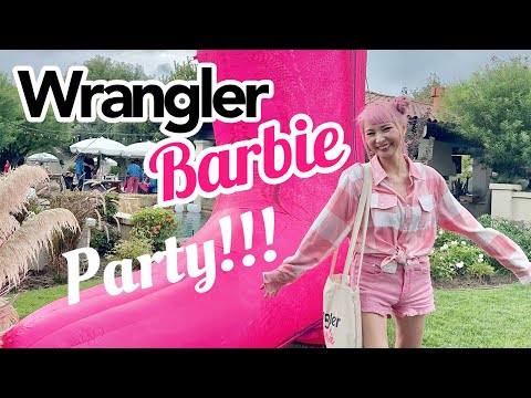 Wrangler x Barbie Collection Party in LA!