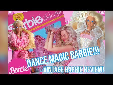 VINTAGE BARBIE REVIEW UNBOXING!! Dance magic BARBIE DOLL FASHION! DANCE THE NIGHT AWAY!