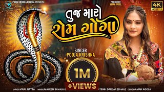 Pooja Krishna ॥ તુજ મારો રોમ ગોગા ॥ Tuj Maro Rom Goga ॥ New Gujarati Song ॥ @poojakrishnaofficial