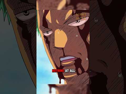 Zoro's Ultimate Sacrifice