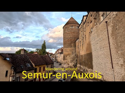 Wandering around Semur en Auxois Côte-d'Or Burgundy France. A taste of this beautiful town.