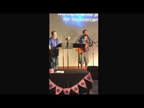 "Overcome" by Jeremy camp cover by Cody White and Brad Chaffin at community baptist church ferris,tx