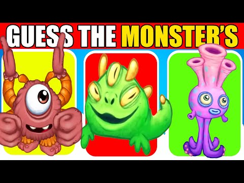 GUESS the MONSTER'S VOICE | MY SINGING MONSTERS | Olgaropipe, Thlugg, FANDHUL