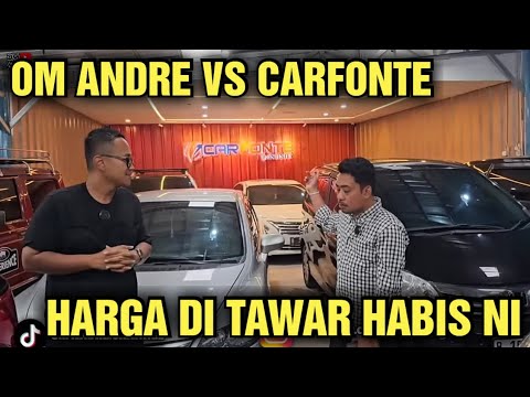 MURAH NI HARGA MOBIL BEKAS DI SHOWROOM CARFONTE BY INFINITY DI TAWAR OM ANDRE