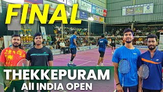 BENNET ANTONY/GAJENDRAN VS EDWIN JOY/VIMAL - 11TH THEKKEPURAM ALL INDIA OPEN BADMINTON FINAL