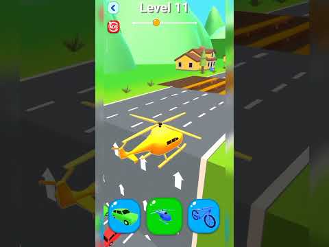 Shape Shifting Game Level 11 #shorts #games