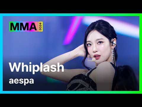 [#MMA2024] aespa - Whiplash (4K) | #aespa #에스파