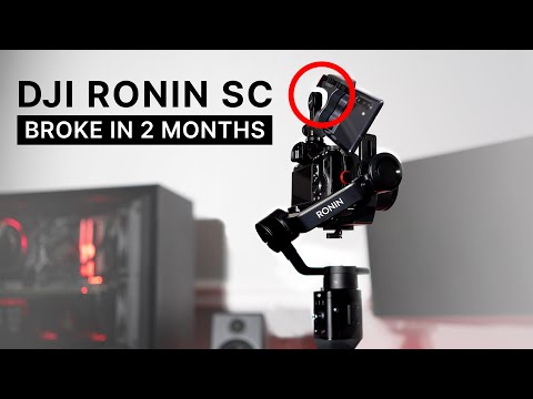 DJI Ronin SC gimbal update...it broke.