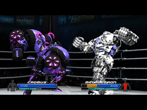 REAL STEEL THE VIDEO GAME/CROMUS vs MEGALOTRON/