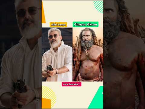 Ajith Kumar And Chiyaan Vikram Life Journey Transformation||#ajithkumar#chiyaanvikram#journey#shorts