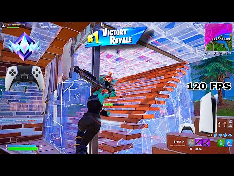 Fortnite Unreal Ranked Reload on PS5 | Controller Gameplay | 120 FPS