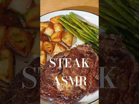 STEAK ASMR #asmrfood #grassfedbeef #healthyfood