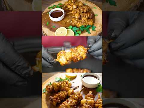 Video Dropping Now! Chicken Skewers! 🤤🔥 #sngwitab #chickenskewers