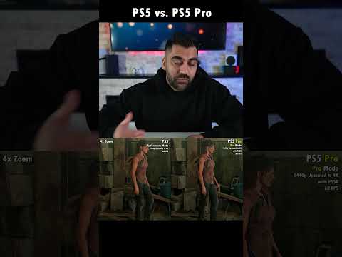 How much BETTER is Last of Us Part 1 on PS5 Pro vs. base PS5