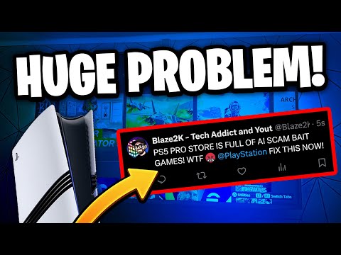 PS5 HAS A HUGE PROBLEM WITH AI JUNK SCAM GAMES!