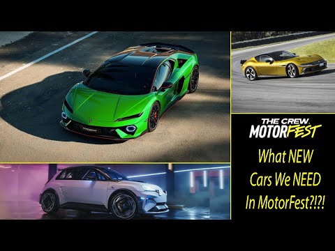 The Crew MotorFest - 10 New Cars We Want in The Crew MotorFest!!