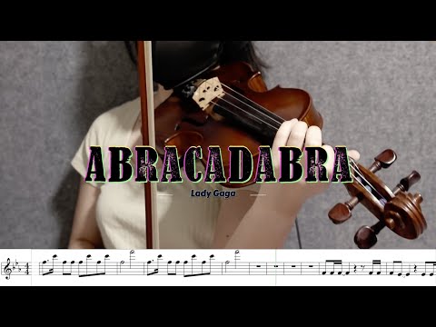 🎻 Abracadabra - Lady Gaga (Violin Cover with Sheet Music)