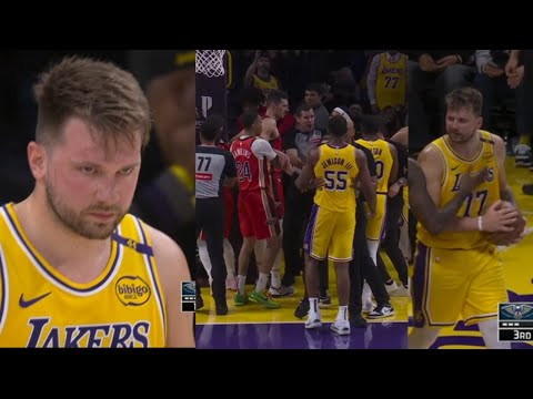 Luka Doncic TRIGGERS entire Pelicans Team after SCORCHING THEM! Then LBJ reminds Bruce Brown