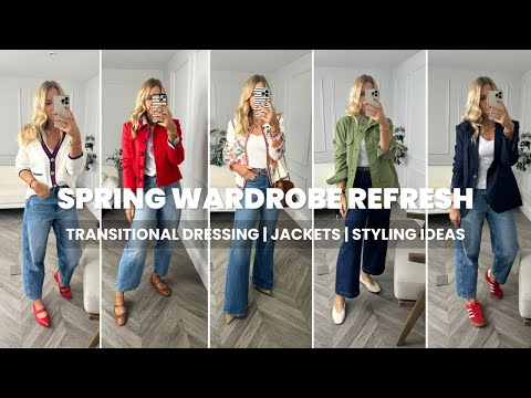 Spring Wardrobe Refresh. New in Transitional Pieces. Jackets & Styling Tips with Melissa Murrell