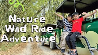 Jaden & Javion ranger back to nature Wanderlust tour kids safari animal fun adventure ride Gamuda