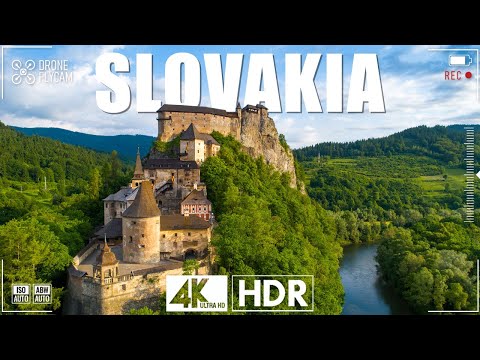 Slovakia 4K – Winter Wonderland of Snowy Peaks and Tranquil Beauty - Piano Relaxing