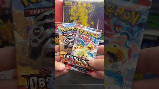 Ripping some #obsidianflames 🔥🔥 #pokemon #boosterpacks #pokemonunboxings #pokemontcg #tcgpokemon