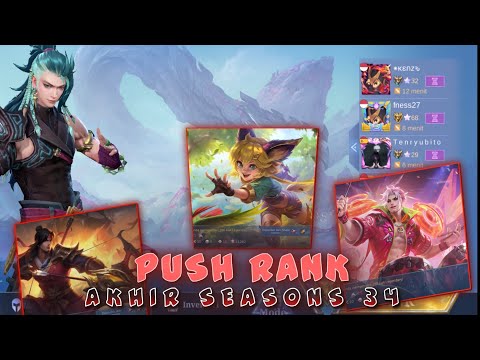 SEDANG LIVE‼️MOBILE LEGENDS SEASONS 34 || #mobilelegends