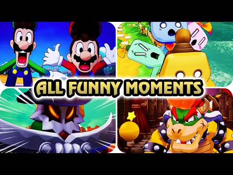 Mario & Luigi: Brothership - All Funny Moments (HQ)