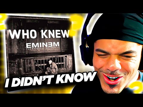 "I NEVER KNEW..." Gen Z Reacts to WHO KNEW - Eminem (DIRTY)