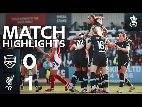 Highlights: Arsenal 0-1 Liverpool FC Women | Reds Progress to FA Cup Semi-Final!