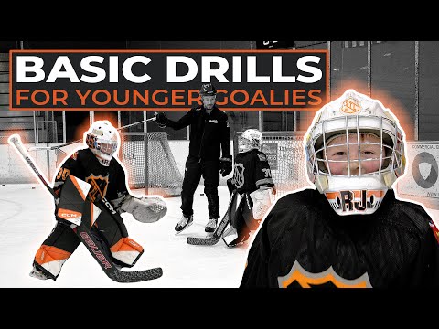 Basic Drills for Younger Goalies (with my buddy RJ)