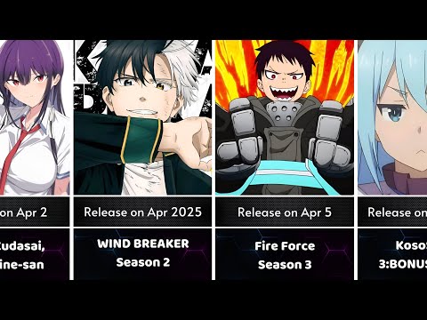 All Upcoming Anime of Spring 2025 | April to June