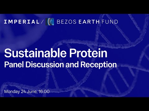 Sustainable Protein: Panel Discussion and Reception