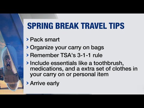 Making your Spring Break travel less stressful