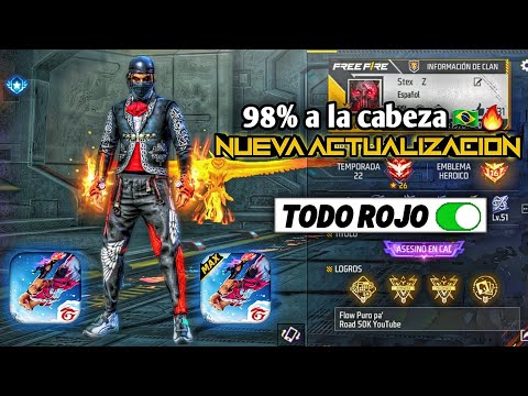 SENSIBILIDAD PERFECTA + BOTON PERFECTO FREE FIRE🎯SIN DPI PARA DAR TODO ROJO|NUEVA ACTUALIZACIÓN 2023