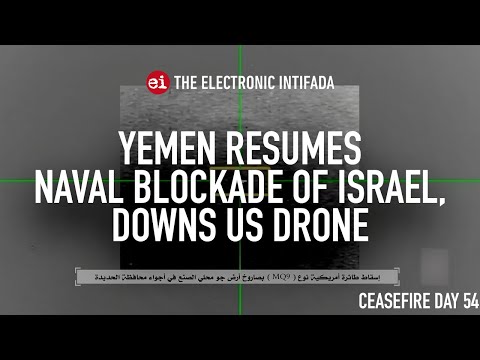 Yemen resumes naval blockade of Israel, downs US drone, with Jon Elmer