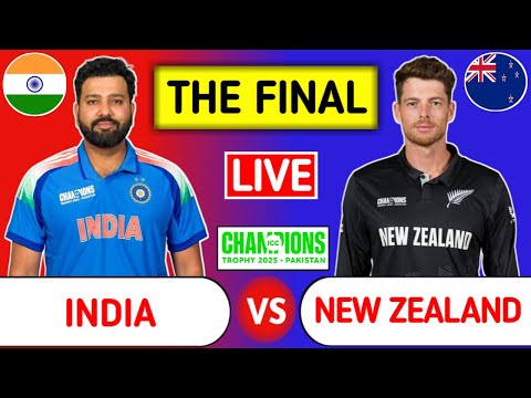 India Vs New Zealand Final Live Score - Part 6