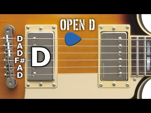 Open D Guitar Tuner (D A D F# A D) - Blues Slide Guitar Tuning