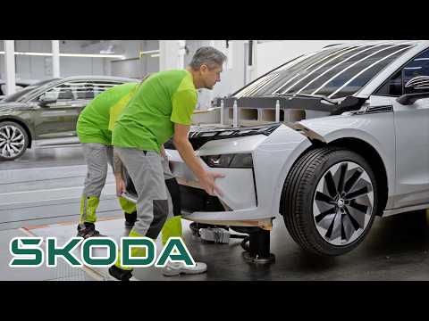 How electric cars are made - Škoda Elroq Development & production