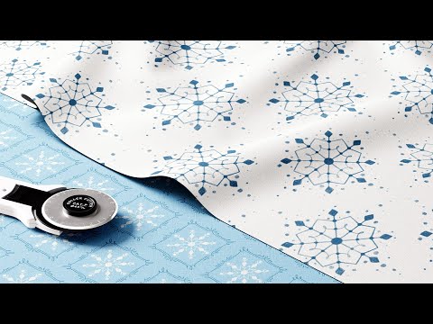 3 Watercolor Snowflake Patterns Anyone Can Make