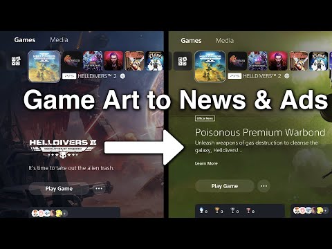 PS5's UI Was Bugged, More Ads & News Were On The Home Screen