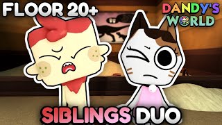 SIBLINGS DUO RUN (20+ FLOORS) | DANDY'S WORLD