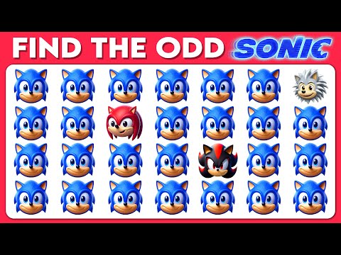 Find the ODD One Out - Sonic the Hedgehog 3 Edition 🎬🦔💙40 Levels Quiz | Easy, Medium, Hard